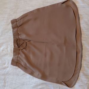 lululemon athletica Brown Mini Skirt